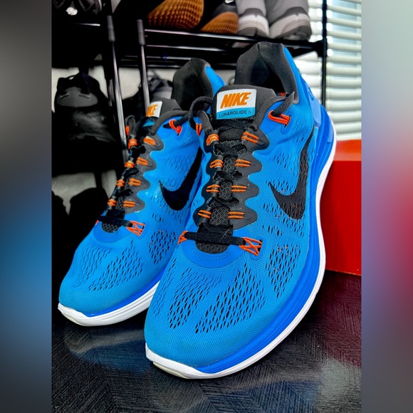 Nike LunarGlide+ 5 "Blue Hero" Men’s Running Sneaker Shoes - Size 11 - Picture 5 of 6